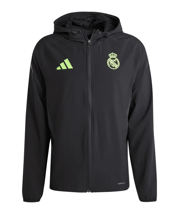 cestovní bunda adidas real madrid vis tech černá