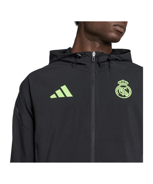 cestovní bunda adidas real madrid vis tech černá