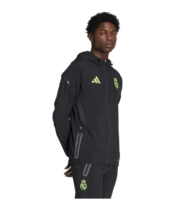 cestovní bunda adidas real madrid vis tech černá