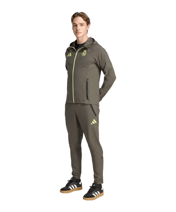 cestovní bunda adidas real madrid vis tech šedá