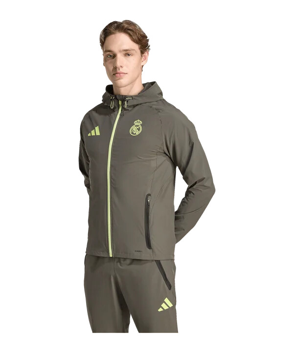 cestovní bunda adidas real madrid vis tech šedá