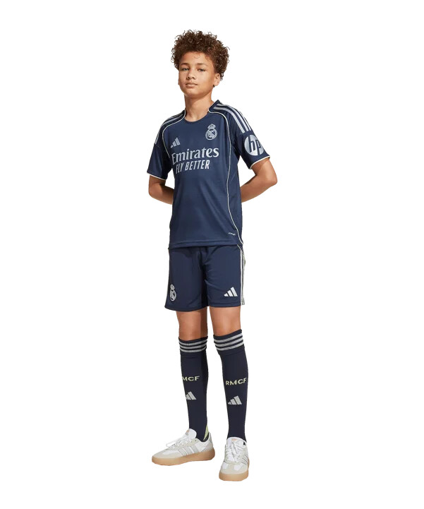 dětský venkovní dres adidas real madrid mini jersey 20252026 modrý