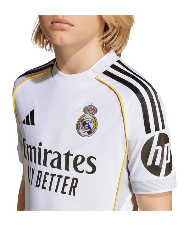 dětský mini dres adidas real madrid domácí set 20252026 bílý