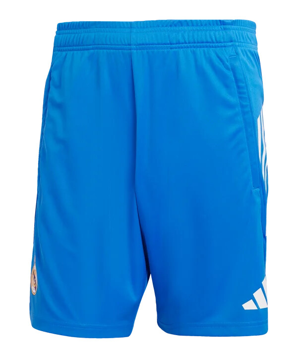 tréninkové šortky adidas real madrid tiro25 competition 20252026 modré
