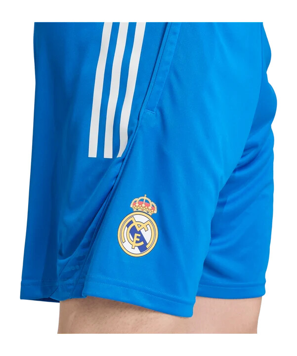tréninkové šortky adidas real madrid tiro25 competition 20252026 modré