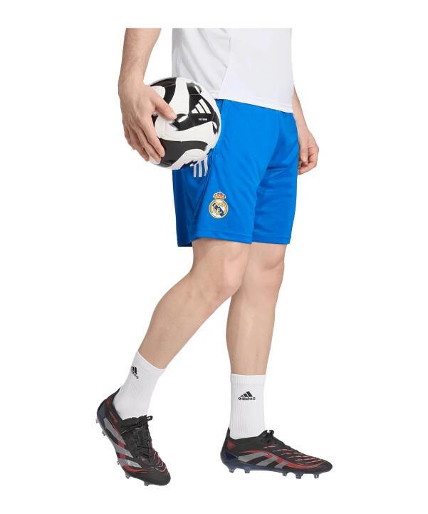 tréninkové šortky adidas real madrid tiro25 competition 20252026 modré