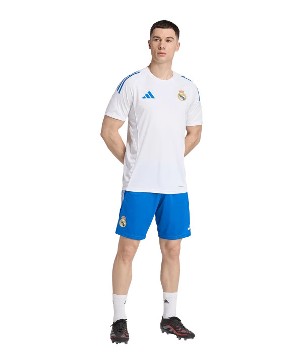 tréninkové šortky adidas real madrid tiro25 competition 20252026 modré