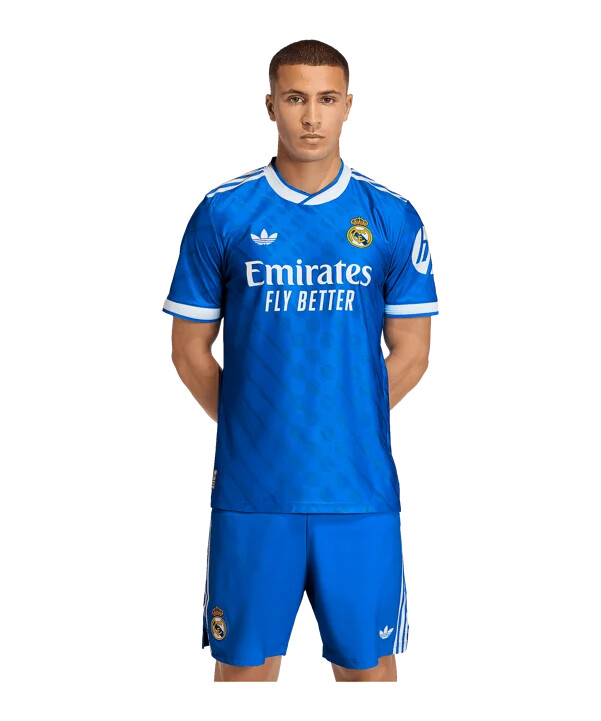 adidas real madrid autentický dres 3. ročník 20252026 modrý