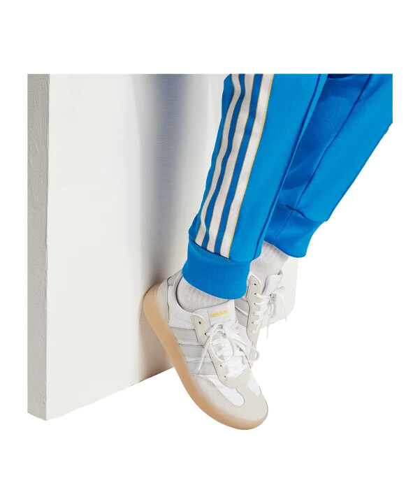 dětské tepláky adidas real madrid icon track hoodie modré