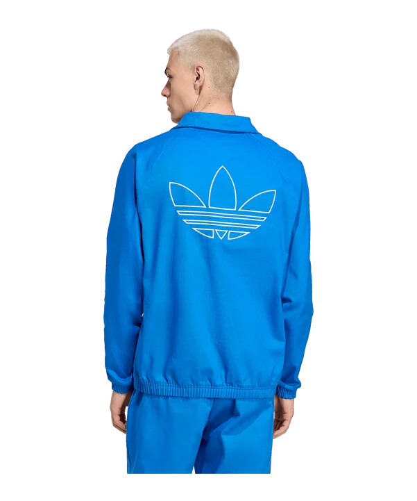 mikina adidas real madrid icon drill modrá
