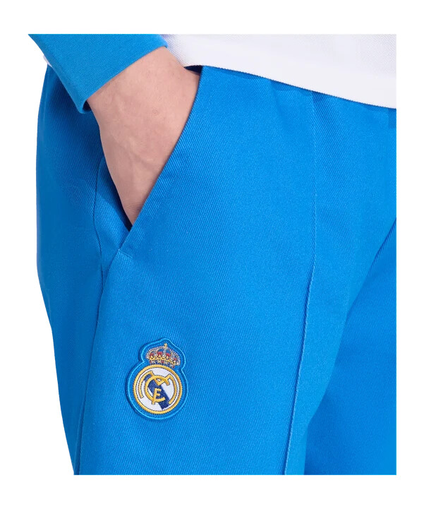 adidas real madrid icon drill hose blue