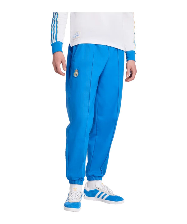 adidas real madrid icon drill hose blue