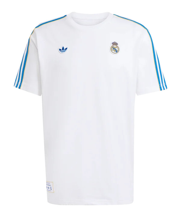 adidas real madrid icon tričko bílé
