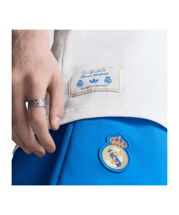 adidas real madrid icon tričko bílé