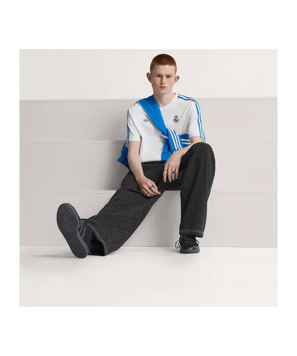 adidas real madrid icon tričko bílé