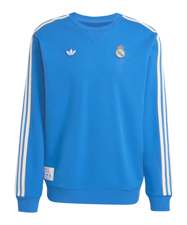 mikina adidas real madrid icon modrá