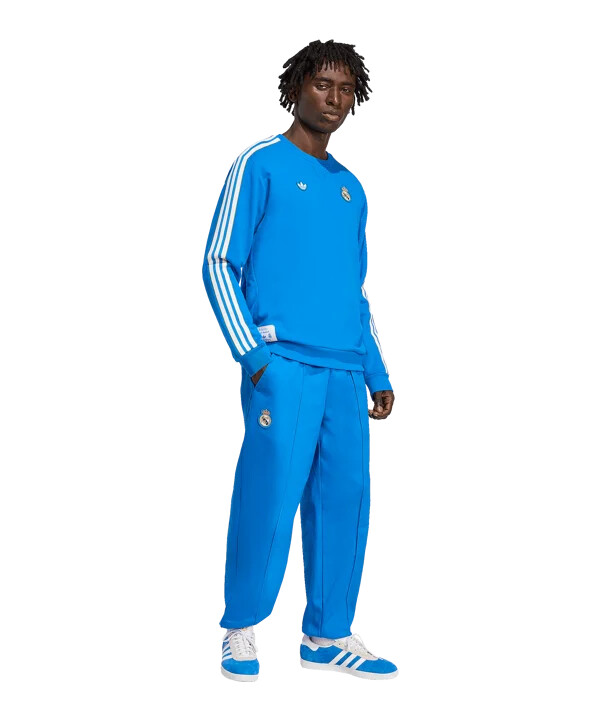 mikina adidas real madrid icon modrá