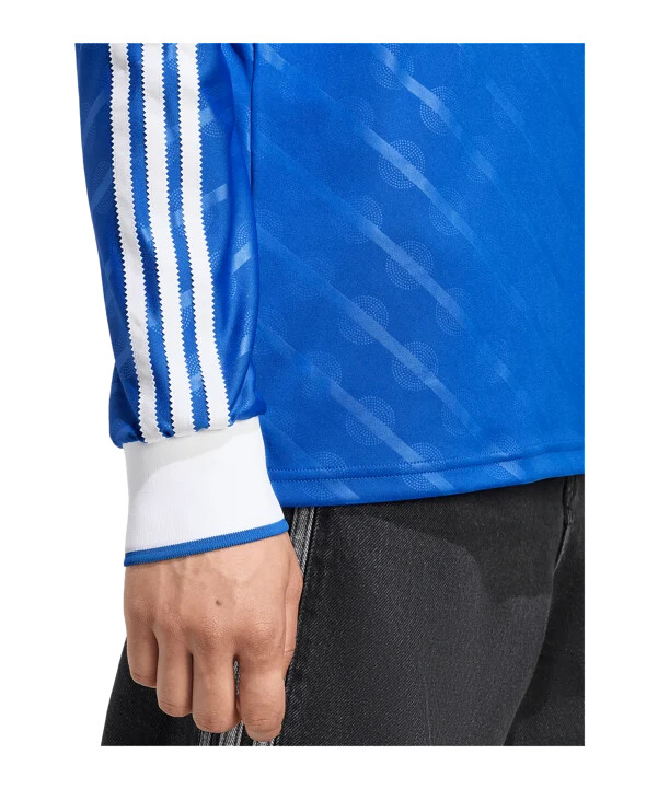 adidas real madrid dres s dlouhým rukávem 3. ročník 20252026 modrý