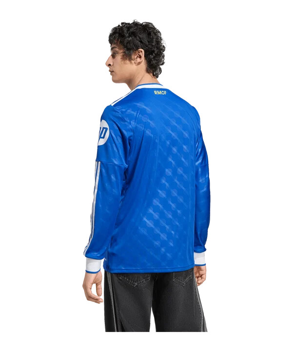 adidas real madrid dres s dlouhým rukávem 3. ročník 20252026 modrý