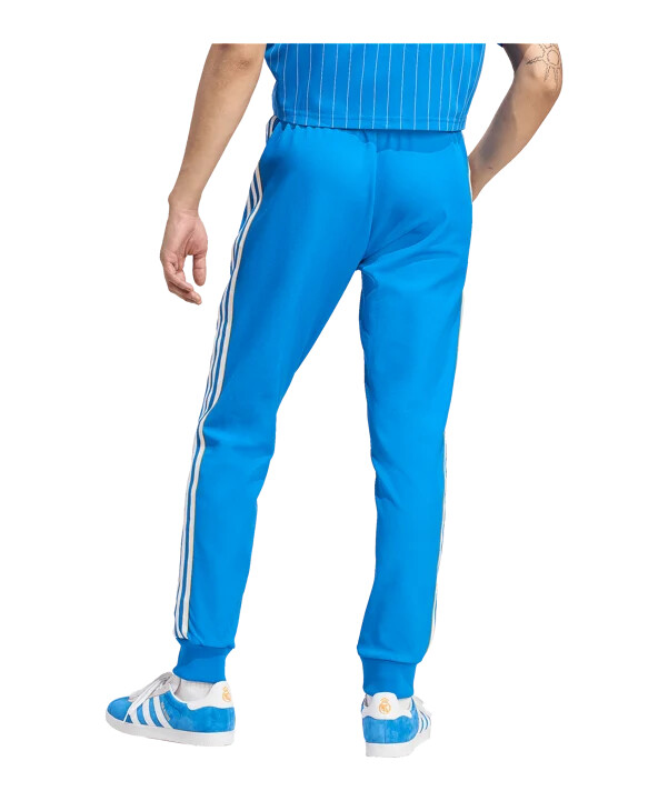 modré tepláky adidas real madrid icon