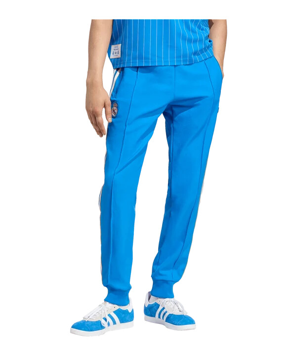 modré tepláky adidas real madrid icon