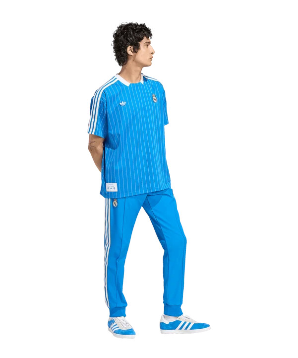 modré tepláky adidas real madrid icon