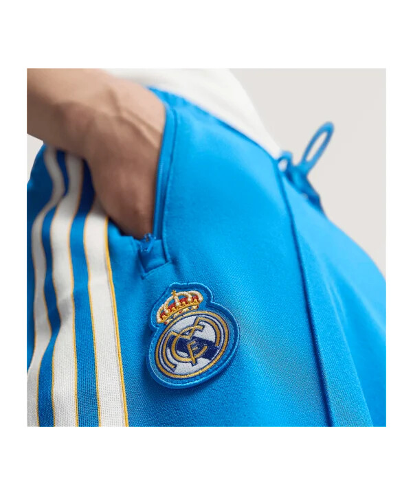 modré tepláky adidas real madrid icon