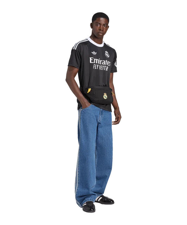 brankářský dres adidas real madrid 3. díl 20252026 černý