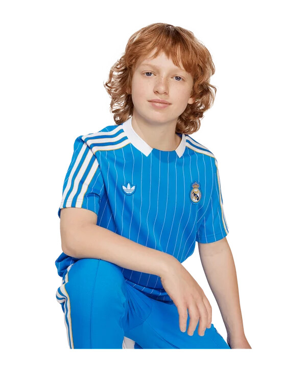 dětský dres adidas real madrid icon modrý