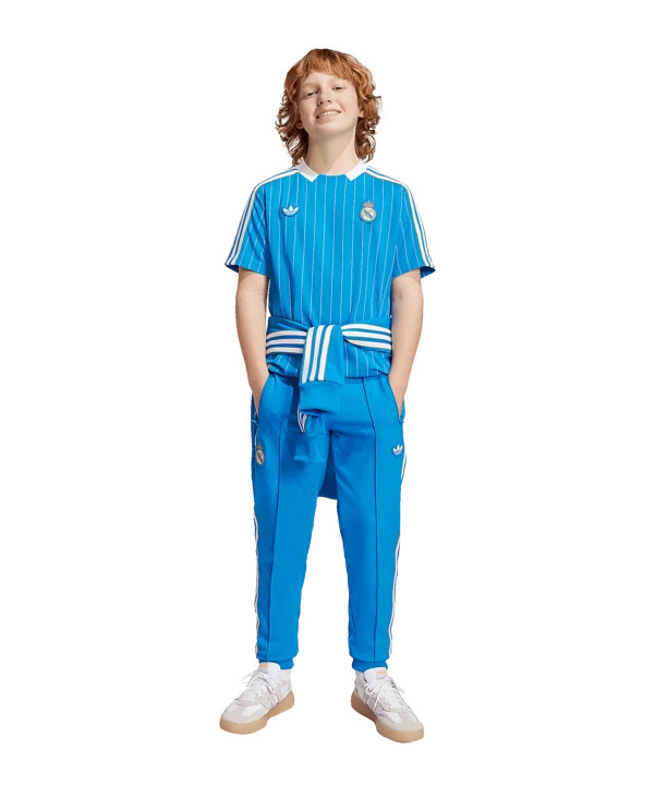 dětský dres adidas real madrid icon modrý