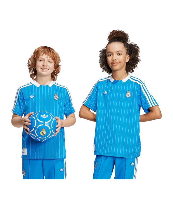 dětský dres adidas real madrid icon modrý