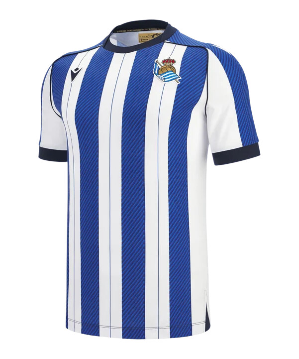 macron real sociedad san sebastián domácí dres 20252026 bílý