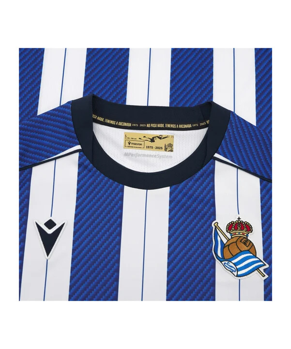 macron real sociedad san sebastián domácí dres 20252026 bílý