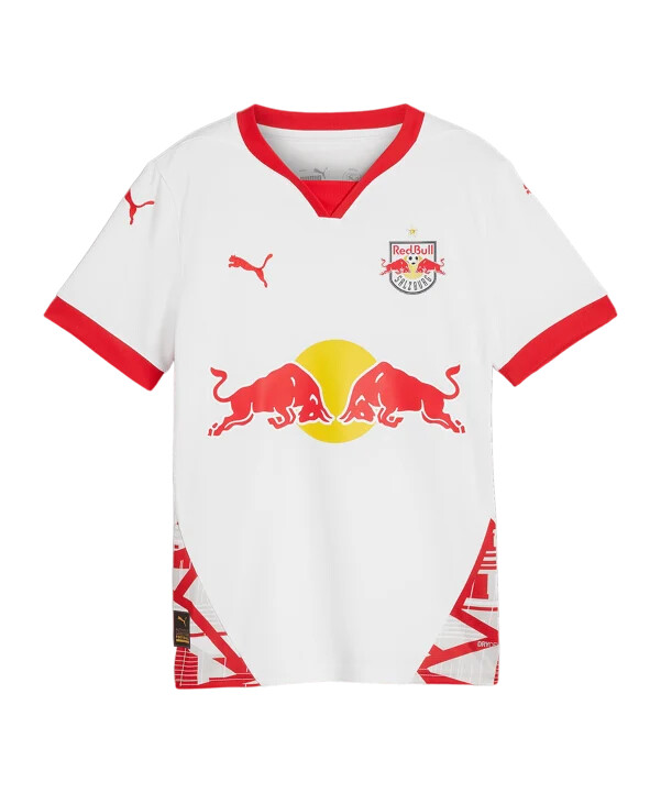 dětský domácí dres puma rb salzburg 2425 bílý f01
