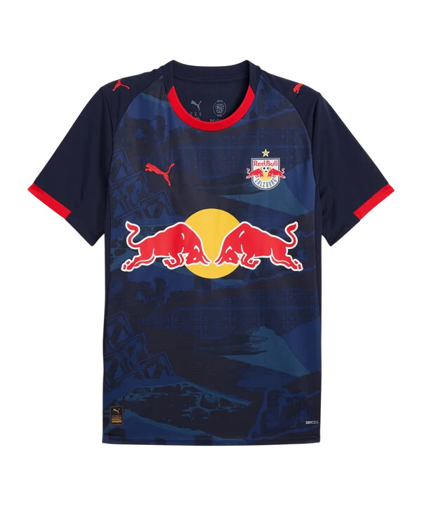 puma red bull salzburg replika venkovní dres modrá f02