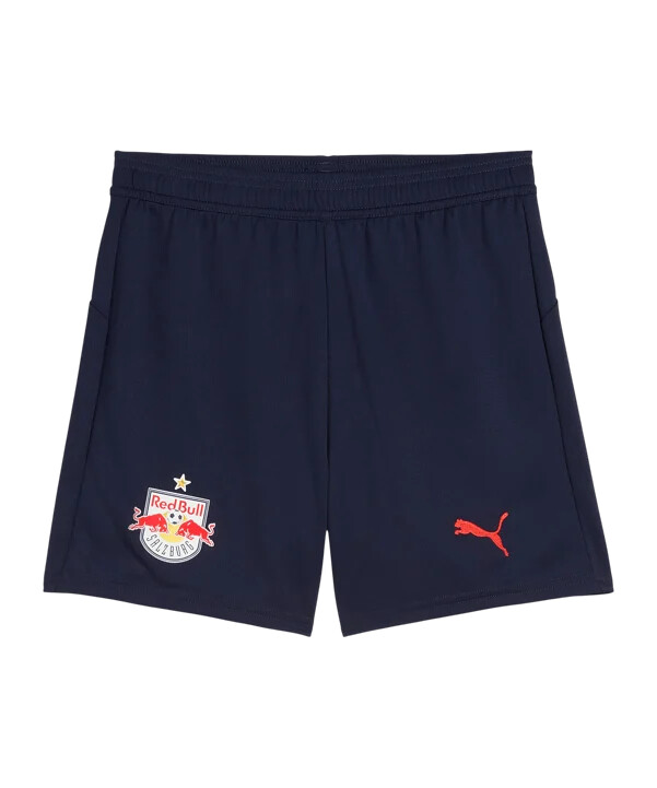 puma red bull salzburg replica kraťasy dětské modré f02