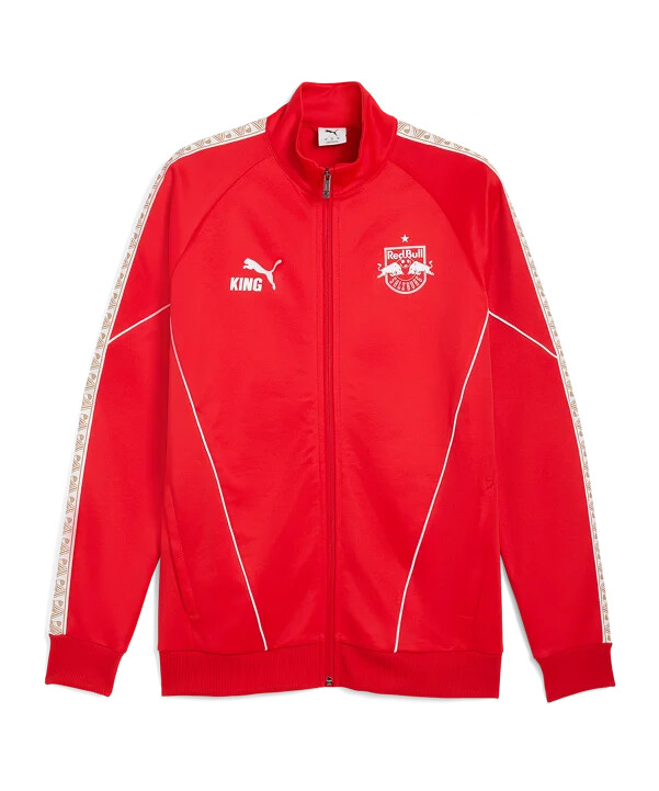 puma red bull salzburg king anthem bunda červená f05
