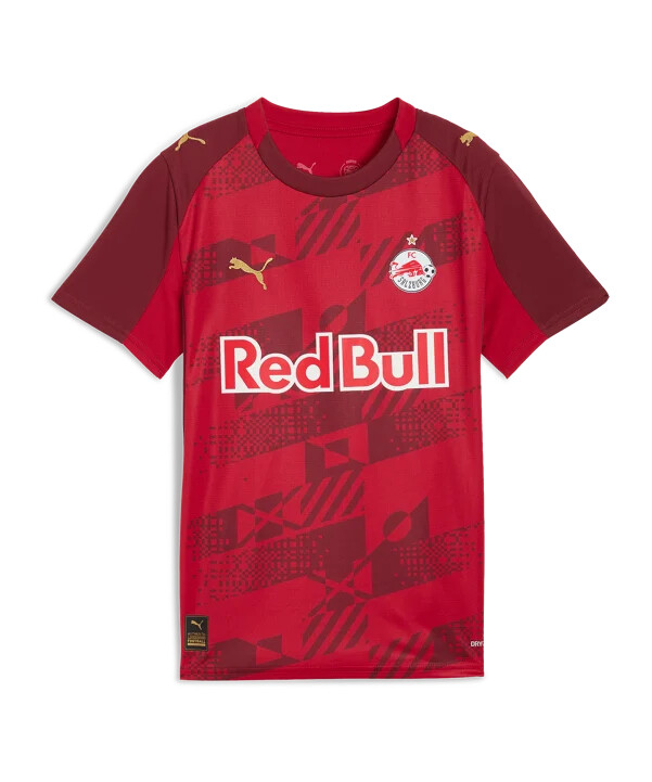puma red bull salzburg dres 3. třídy 20252026 dětský červený f04