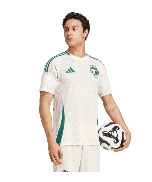venkovní dres adidas saúdské arábie 2024 bílý