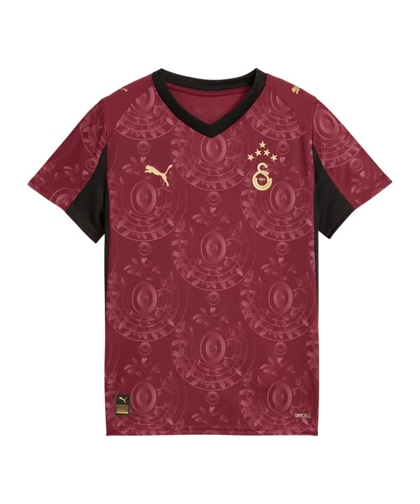 dres puma galatasaray istanbul 3. ročník 20252026 dětský červený f03