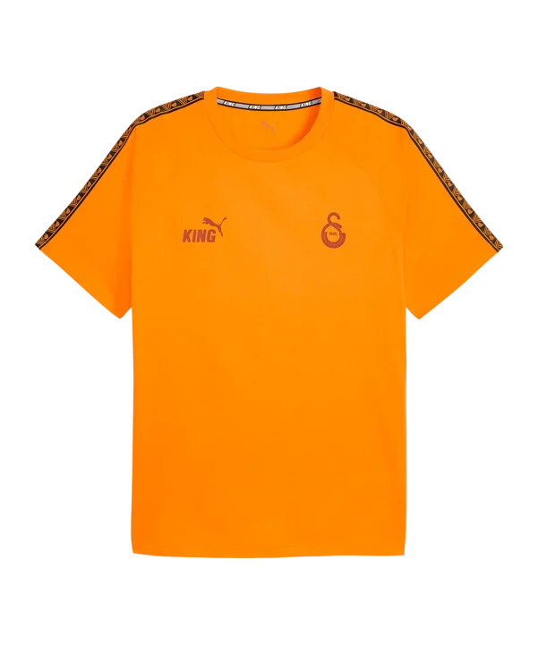 puma galatasaray istanbul king tričko oranžové f06
