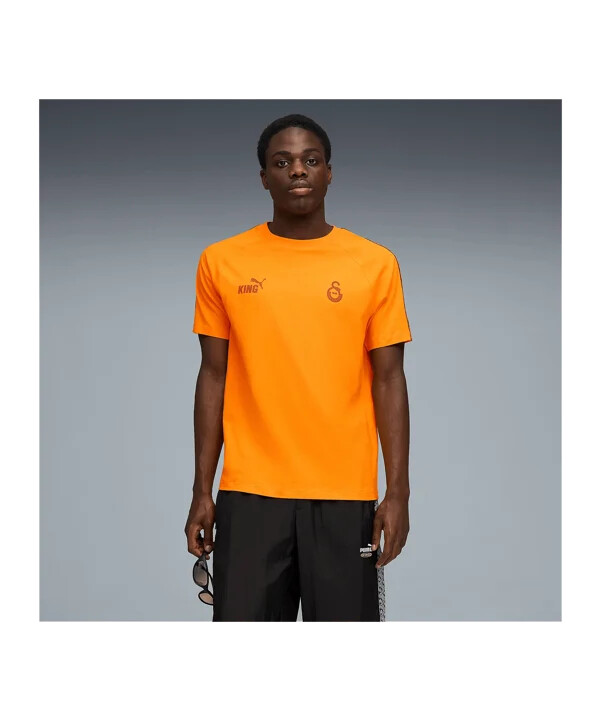 puma galatasaray istanbul king tričko oranžové f06