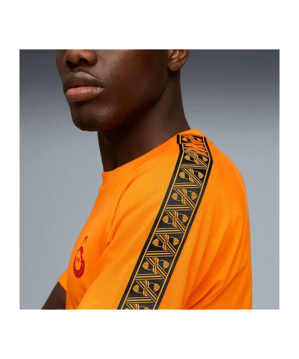 puma galatasaray istanbul king tričko oranžové f06