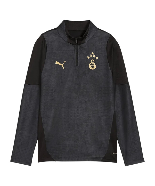 dětská tréninková mikina puma galatasaray istanbul s 14 zipem černá f10