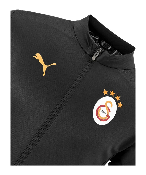 puma galatasaray istanbul tréninková bunda Černá f010