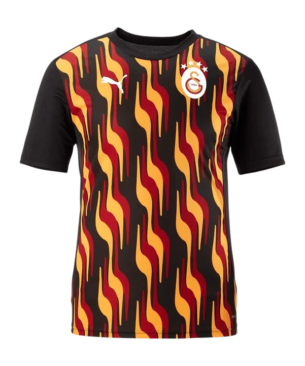 puma galatasaray istanbul tréninkové tričko černé f010