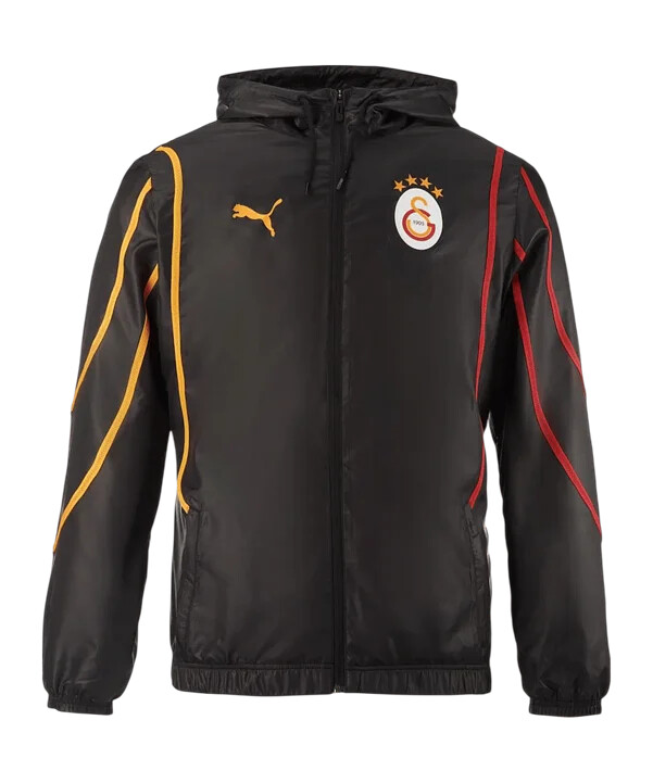 puma galatasaray istanbul tréninková bunda Černá f010