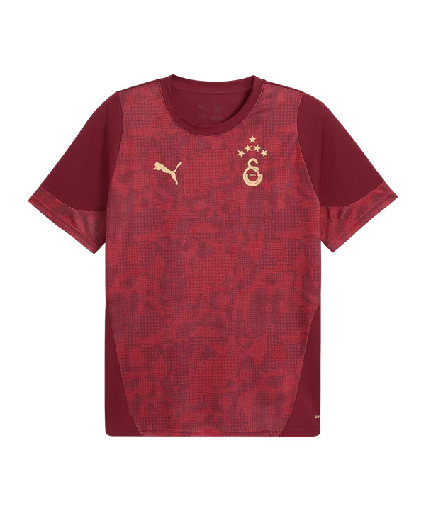 puma galatasaray istanbul tréninkové tričko červené f003