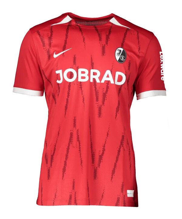dámský domácí dres nike sc freiburg 20242025 červený f657