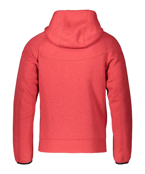 mikina s kapucí nike sc freiburg tech fleece červená f672